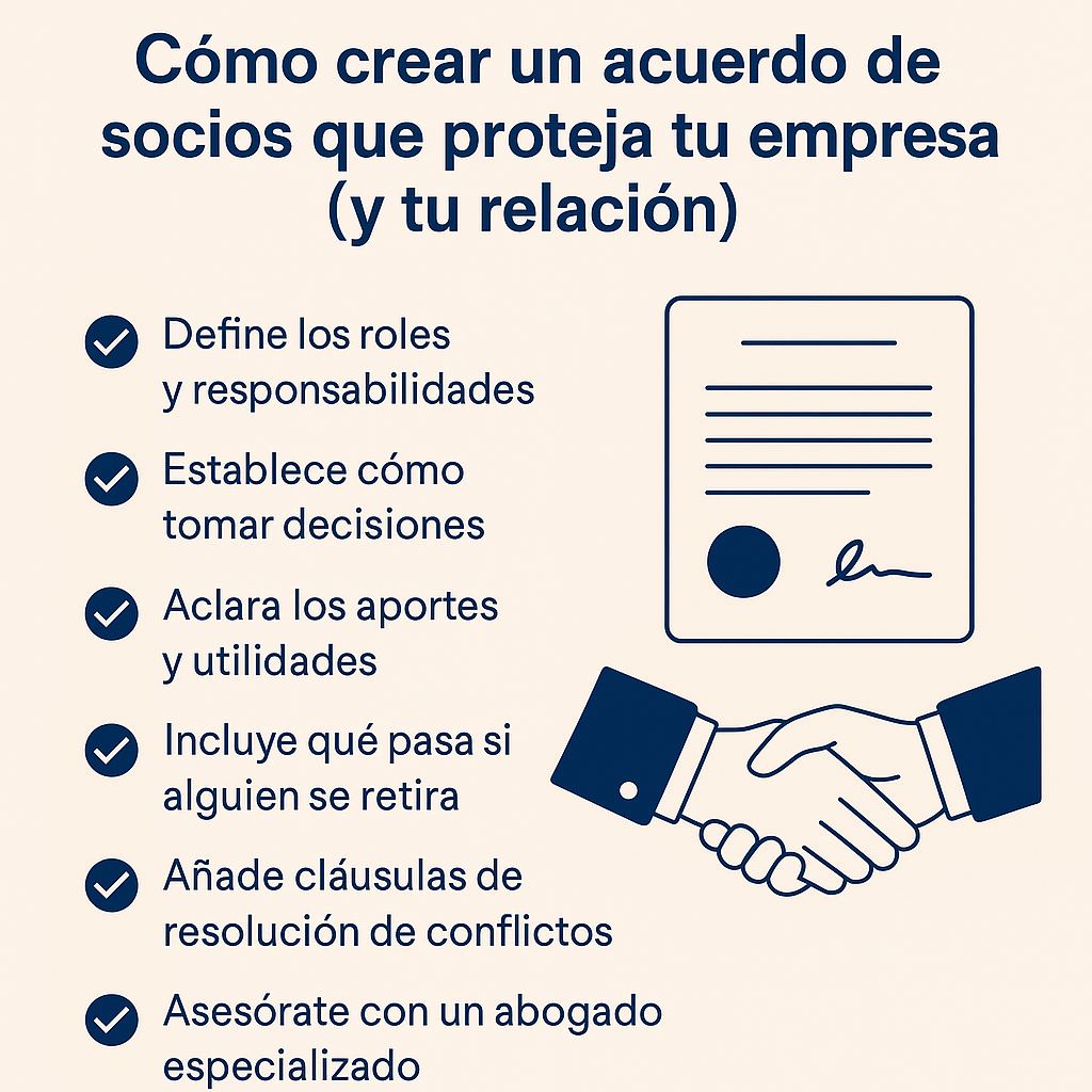 como crear un acuerdo de socios que proteja tu empresa y tu relación como crear un acuerdo de socios que proteja tu empresa y tu relación